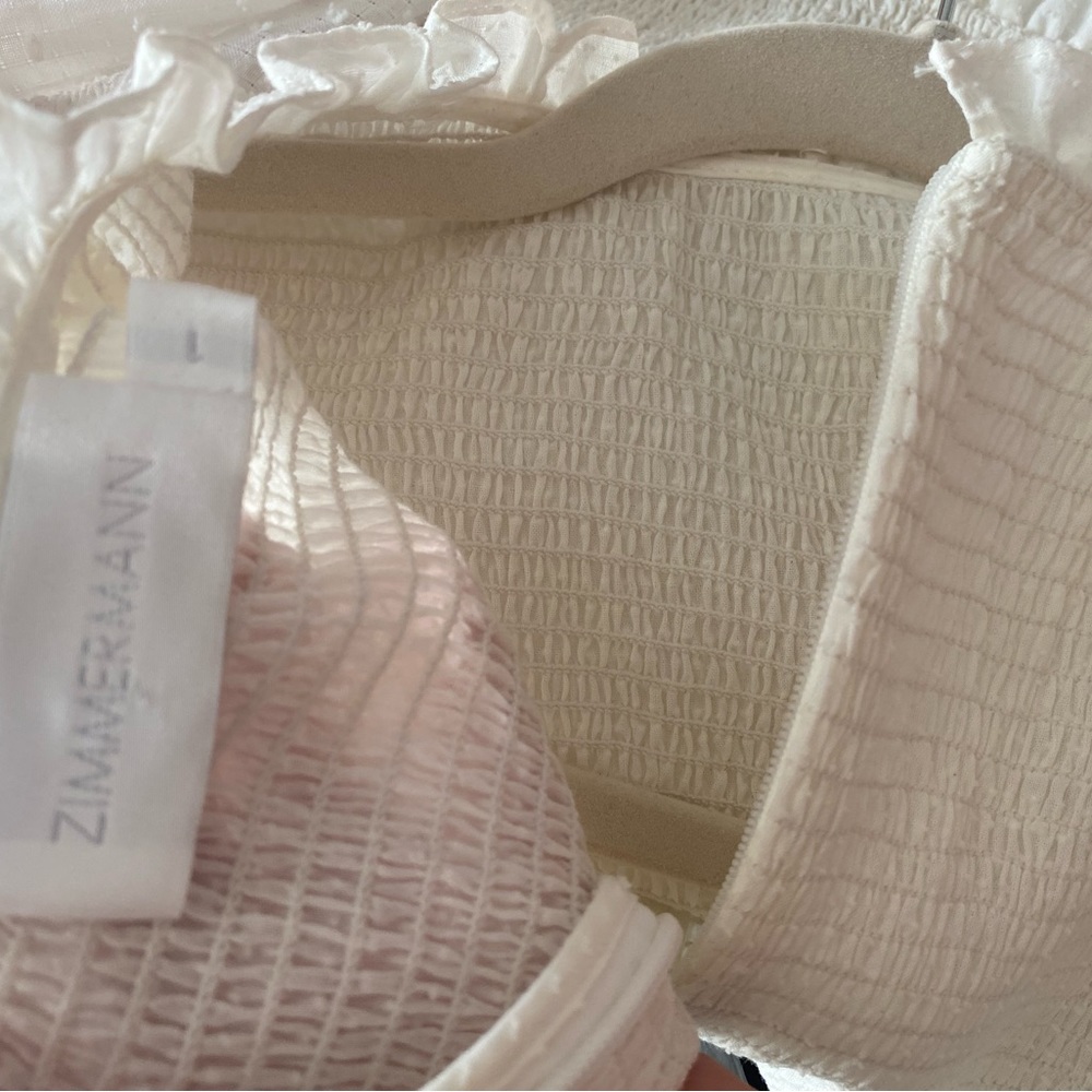 Zimmerman Primrose Daisy Romper Ivory - Picture 4 of 4